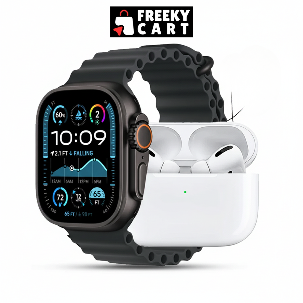 Watch Ultra 3 | Deal 10 in 1 Smartwatch Ultra Combo Deal